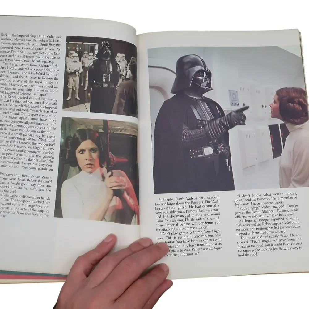 Scholastic Books The Star Wars Storybook 1978 TV 4466 Vintage Childrens Sci Fi